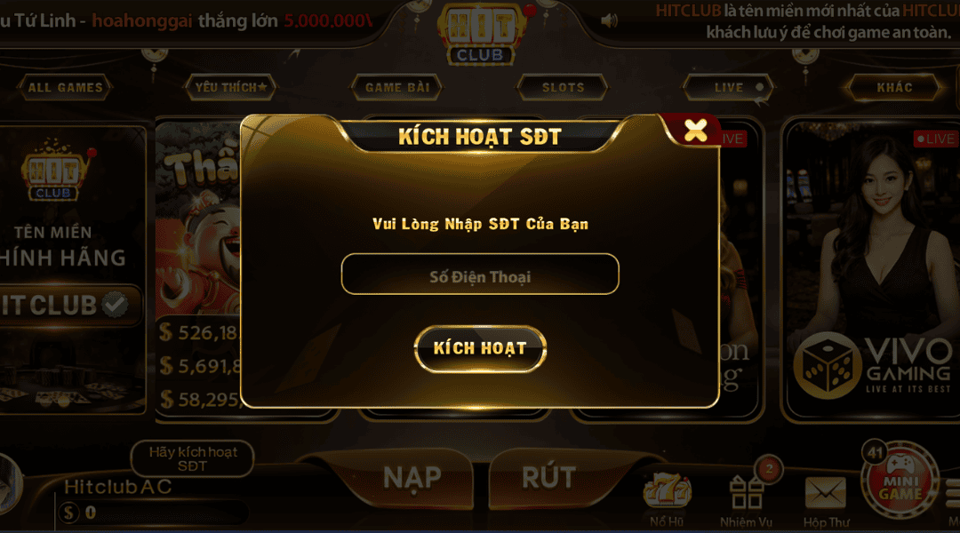 Hệ thống bảo mật Hitclub an toàn ổn định
